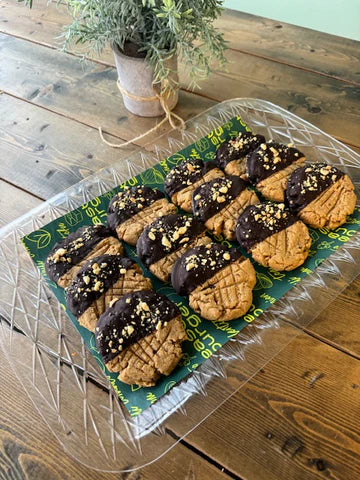 High Protein, Low-Carb Peanut Butter Cookies