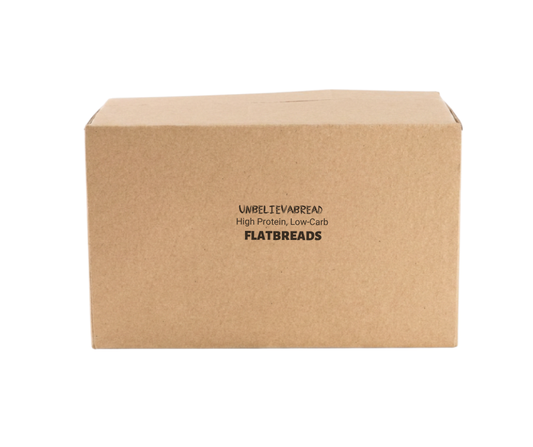 Case of UnbelievaBread's Flatbread Crust - 48 Flatbreads Per Case
