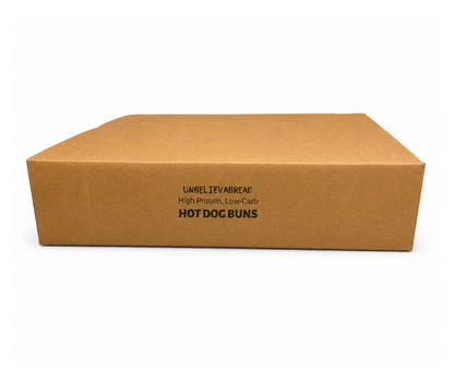 Case of UnbelievaBuns (Hot Dog Buns) - 12 bags per case