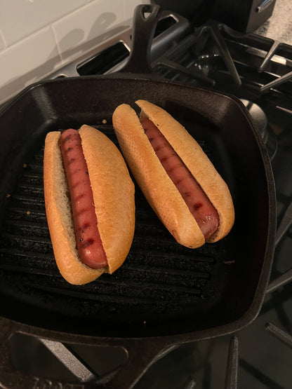 2 Bags of High Protein, Low-Carb Hot Dog Buns (12 Total Buns)