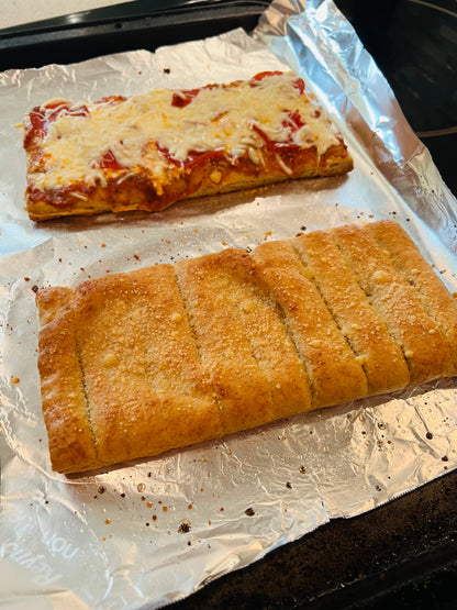 UnbelievaBreadsticks - High Protein, Low-Carb Bread Sticks (2 Squares of 36 Sticks per Bag)
