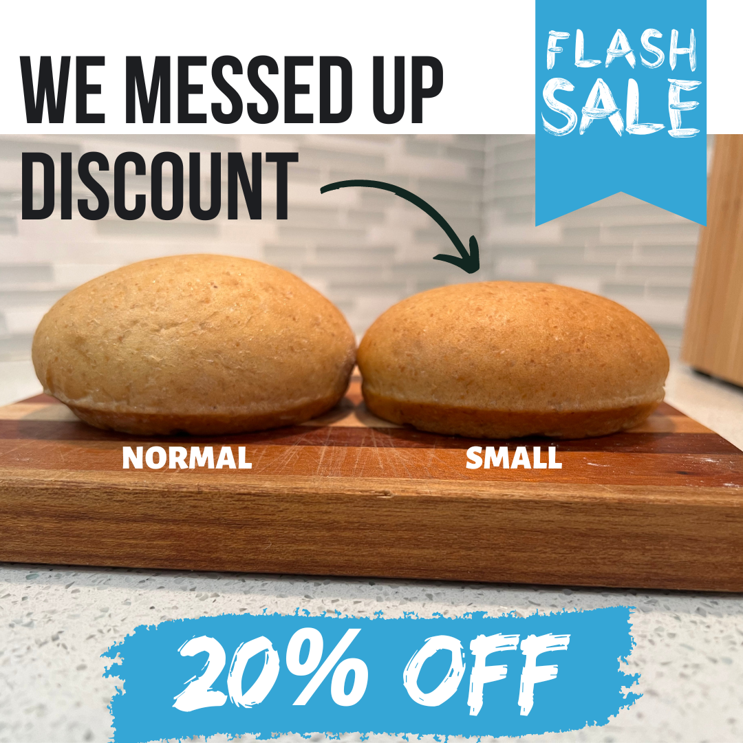 Defective Buns - 6ct Discount UnbelievaBuns